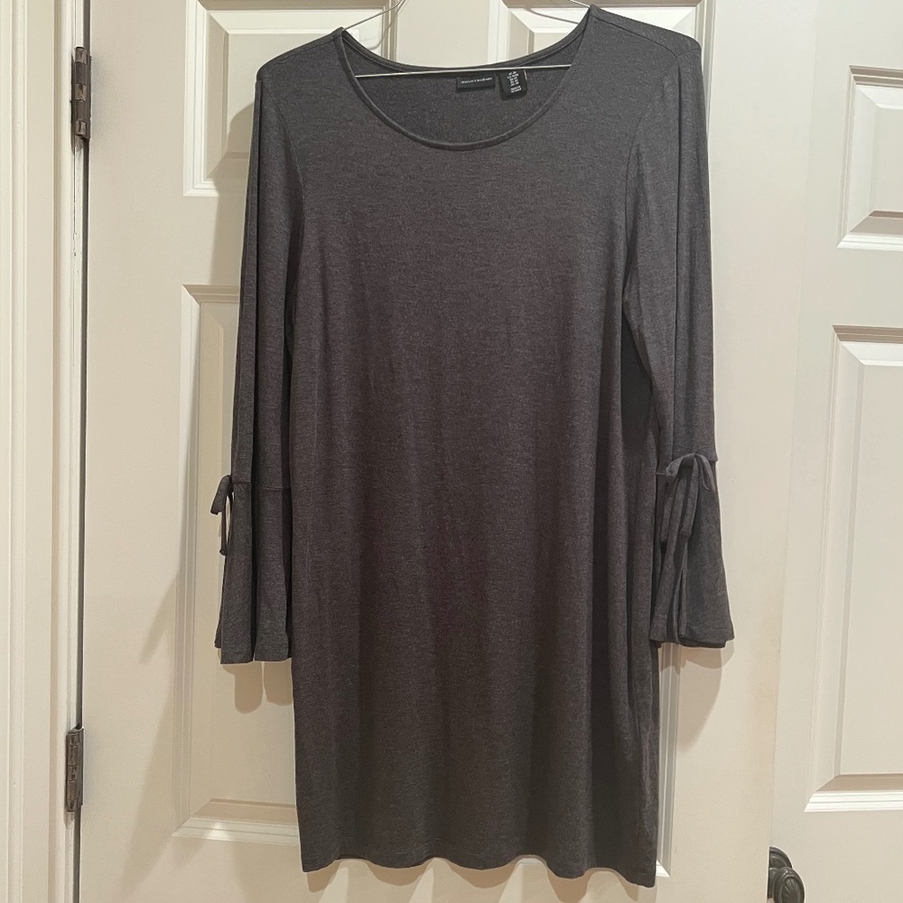 Mercer and Madison grey T- Shirt dress size Medium